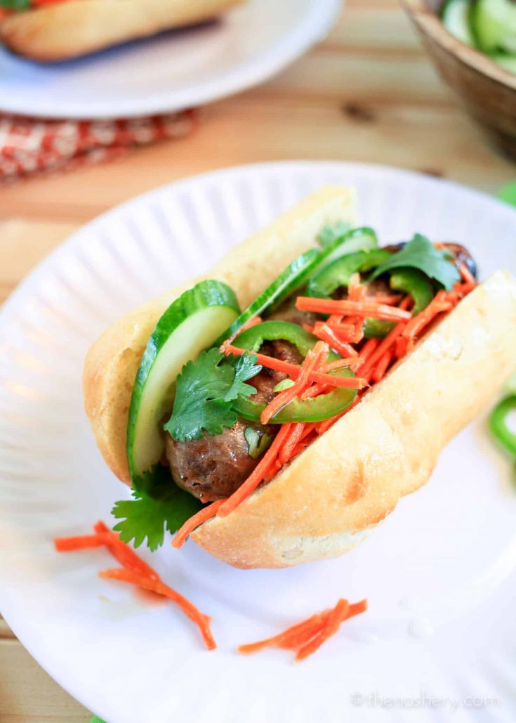 Banh Mi Brats | The Noshery