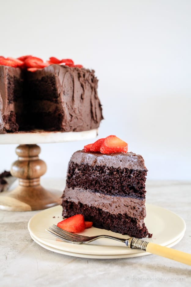 Joan's Deviled Food Cake |TheNoshery.com #chocolateforjoan