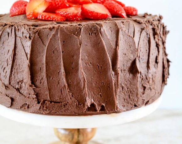 Joan's Deviled Food Cake |TheNoshery.com #chocolateforjoan