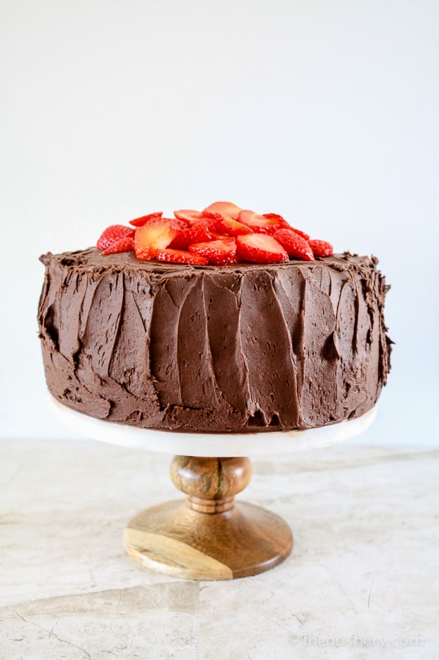 Joan's Deviled Food Cake |TheNoshery.com #chocolateforjoan