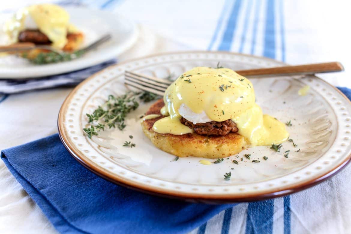 Potato Cake Benedict The Noshery