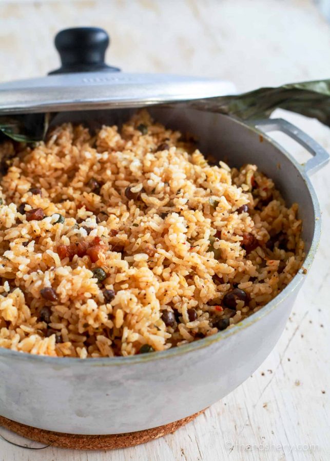 Arroz con Gandules | How to Make Puerto Rican Rice and Pigeon Peas