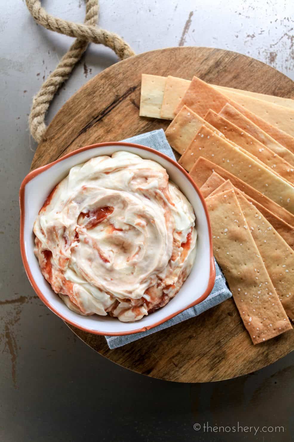 Puerto Rican Guava and Cream Cheese Dip | TheNoshery.com