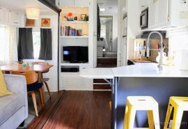 Tiny House Living: Camper Remodel |TheNoshery.com #dreamsmallproject