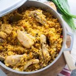 Arroz con Pollo (Chicken and Rice) - TheNoshery.com
