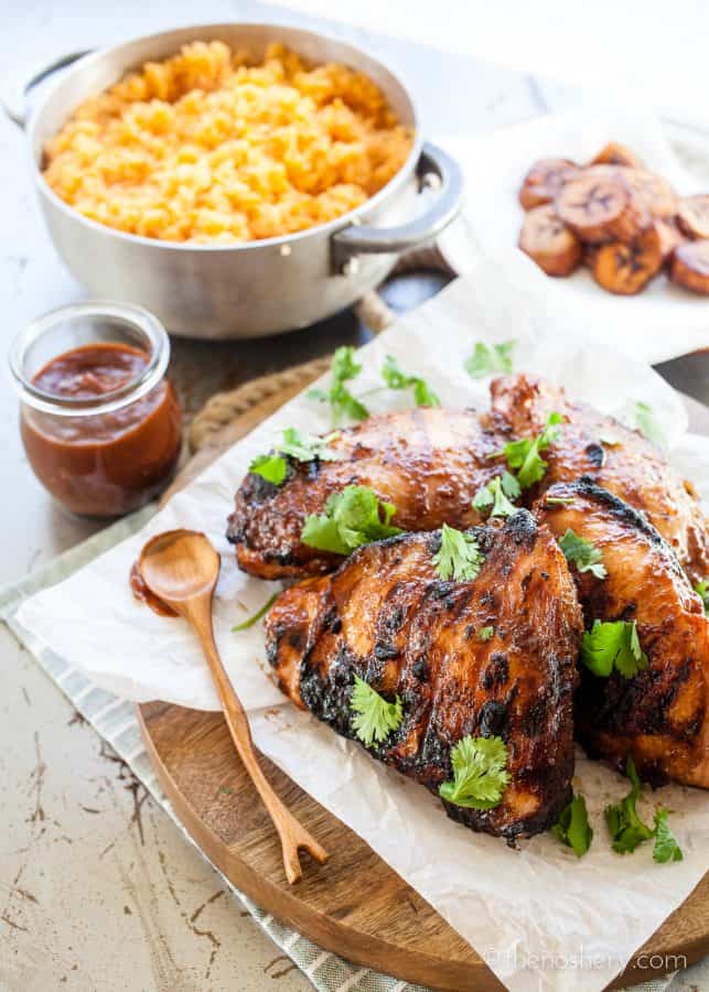 Guava BBQ Chicken Thighs | The Noshery