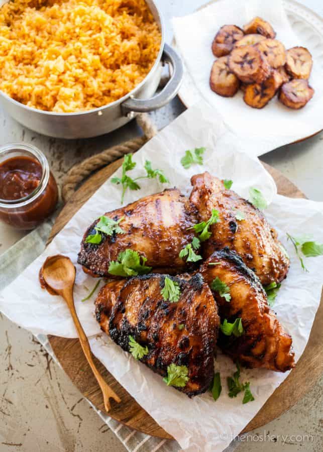 Guava BBQ Chicken Thighs | The Noshery