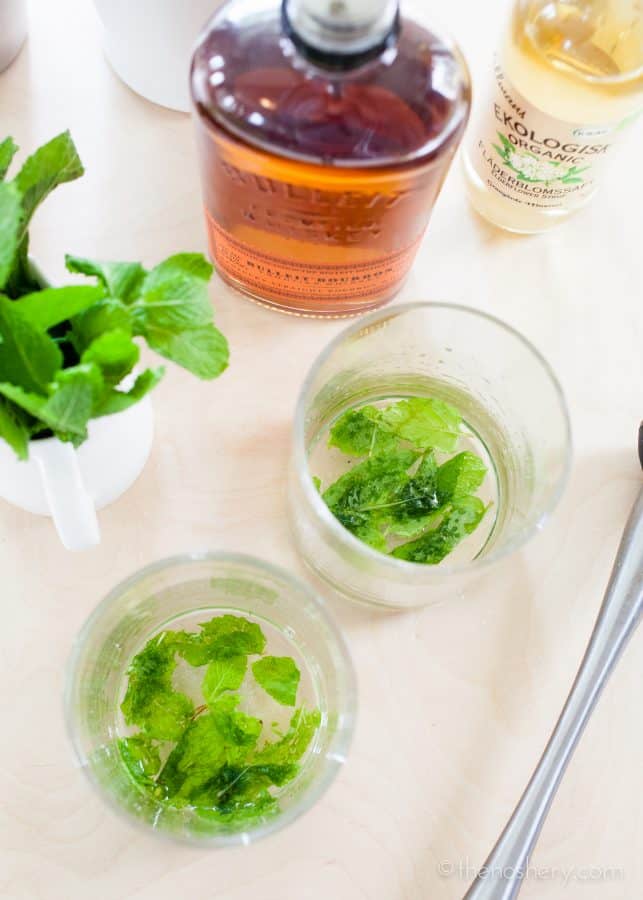 Elderflower Mint Julep | TheNoshery.com