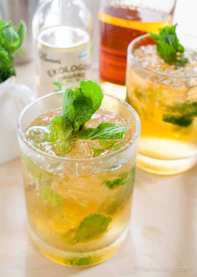 Elderflower Mint Julep | TheNoshery.com