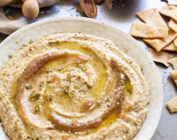 Tamarind & Za'taar Hummus | TheNoshery.com