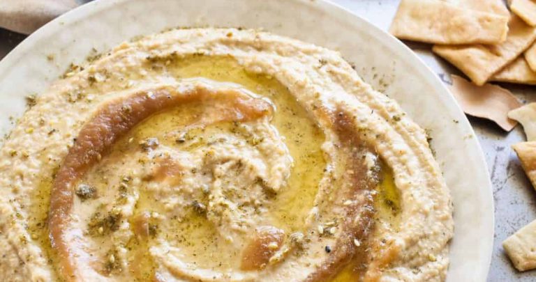 Tamarind & Za'taar Hummus | TheNoshery.com