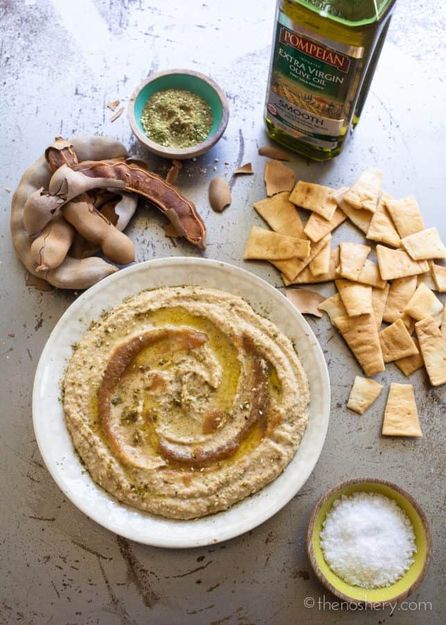 Tamarind & Za'taar Hummus | TheNoshery.com