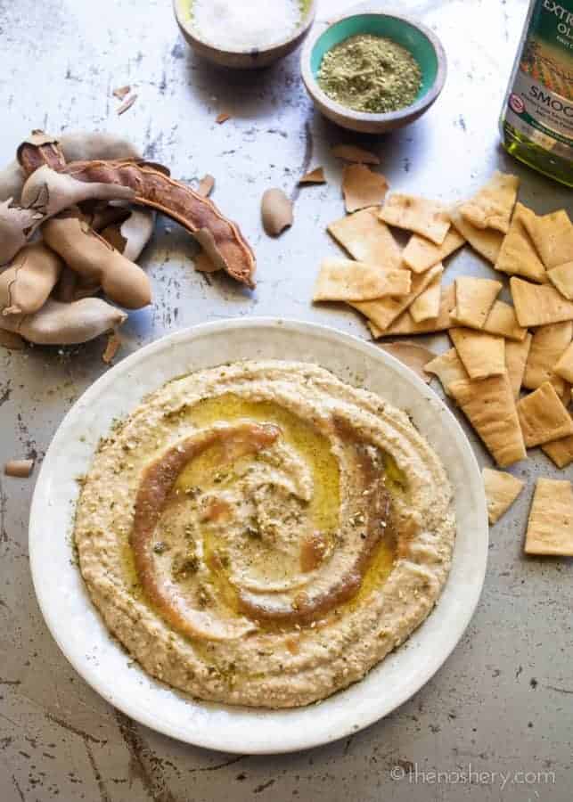 Tamarind & Za'taar Hummus | TheNoshery.com