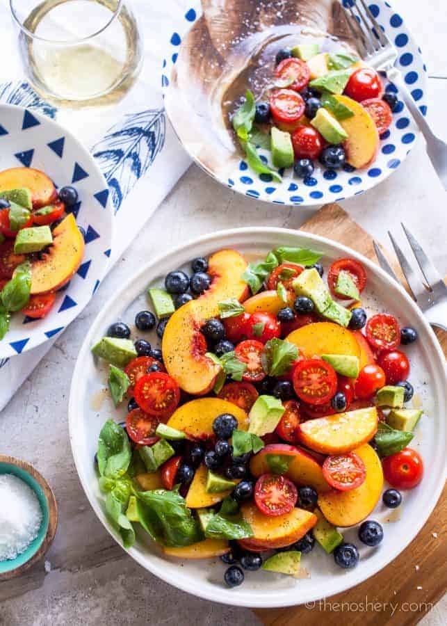 Summer Fruit Dinner Salad The Noshery