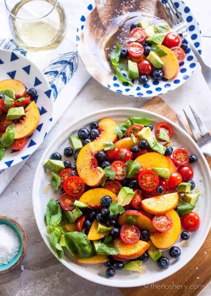 Summer Fruit Dinner Salad