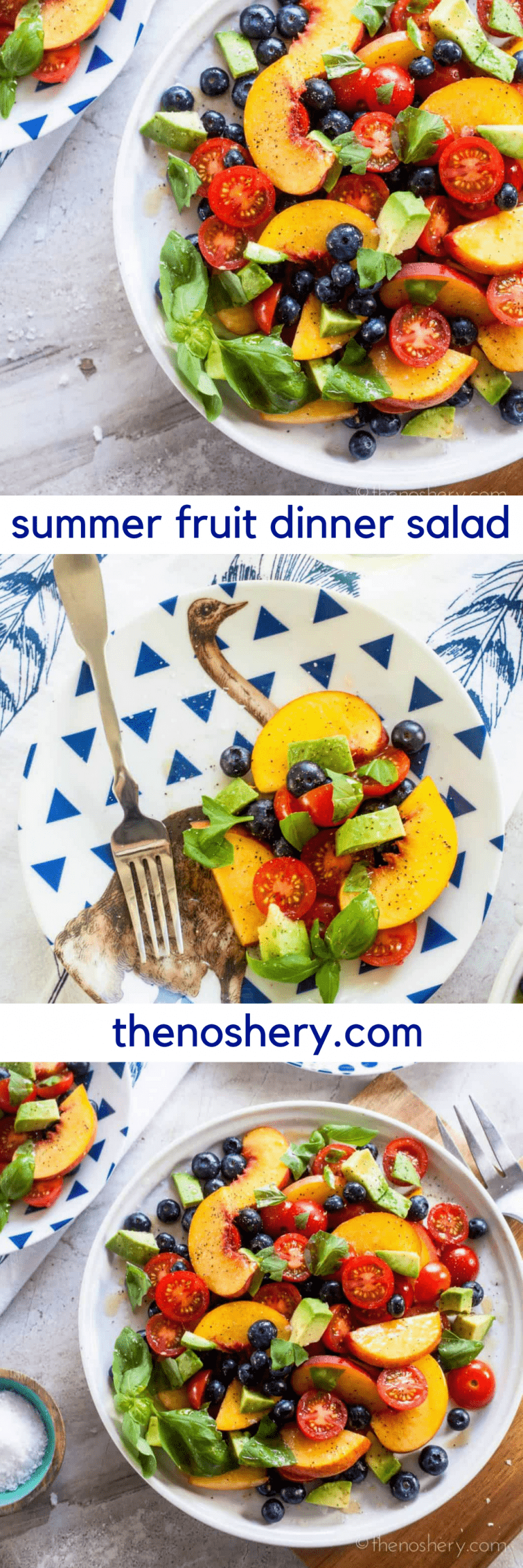 Summer Fruit Dinner Salad The Noshery