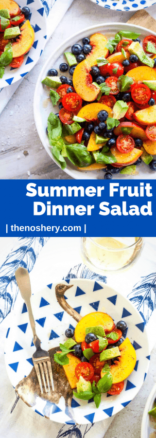 Summer Fruit Dinner Salad | The Noshery