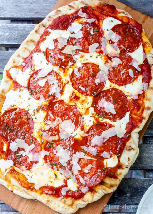 How to Grill Pizza | TheNoshery.com