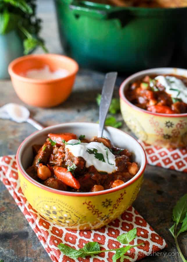 Stay Warm with Some of My Favorite Soups and Stews | Moroccan Lamb Stew with Harissa and Garbanzos | The Noshery