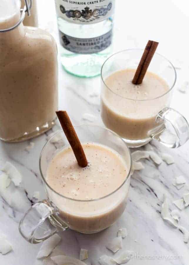 Authentic Coquito Recipe | Puerto Rican Coconut Nog | The Noshery