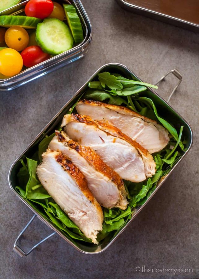 Healthy Lunch | Sous Vide Chicken Breast | TheNoshery.com