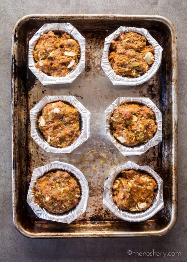 Healthy Lunch | Mini Meatloaf Muffins | TheNoshery.com