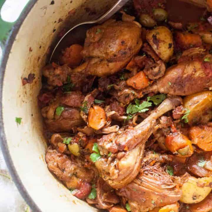 Chicken fricassee sales instant pot