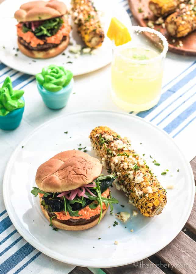 Spicy Chorizo Burger with Pimento Cheese | The Noshery