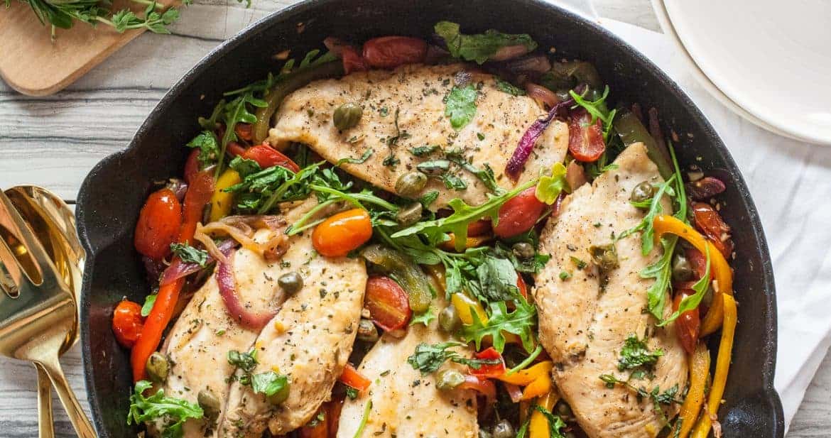 Easy Weeknight Italian Chicken Skillet