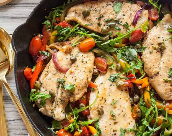 Italian Chicken Skillet | TheNoshery.com