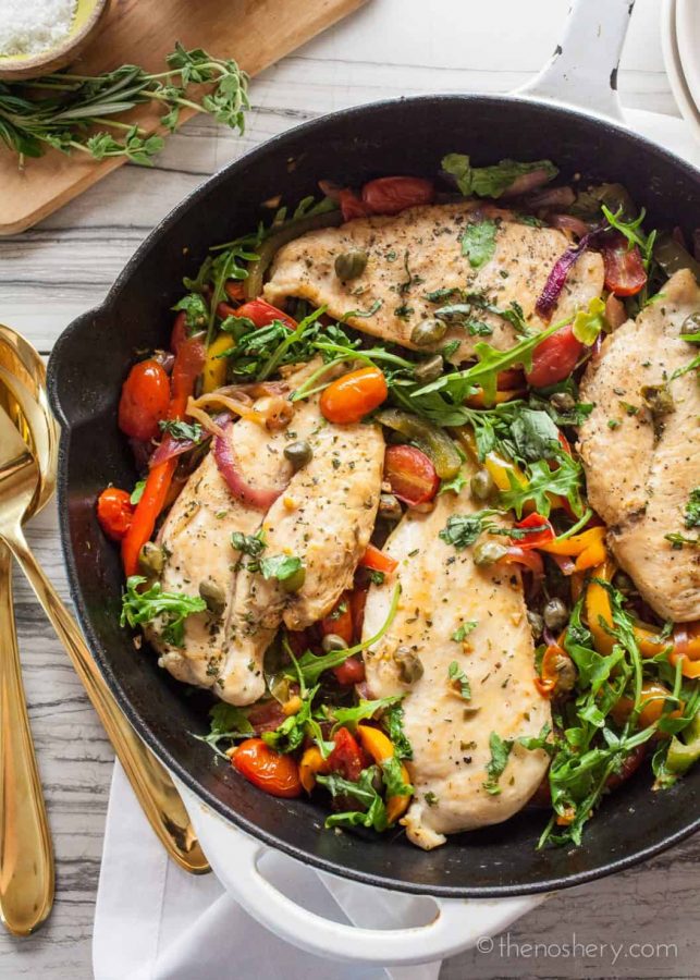 Easy Weeknight Italian Chicken Skillet