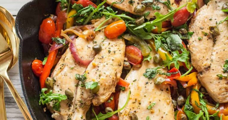 Italian Chicken Skillet | TheNoshery.com