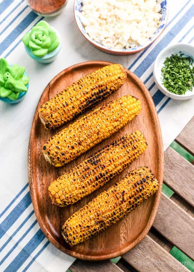 Elote Corn (Mexican Street Corn) | The Noshery