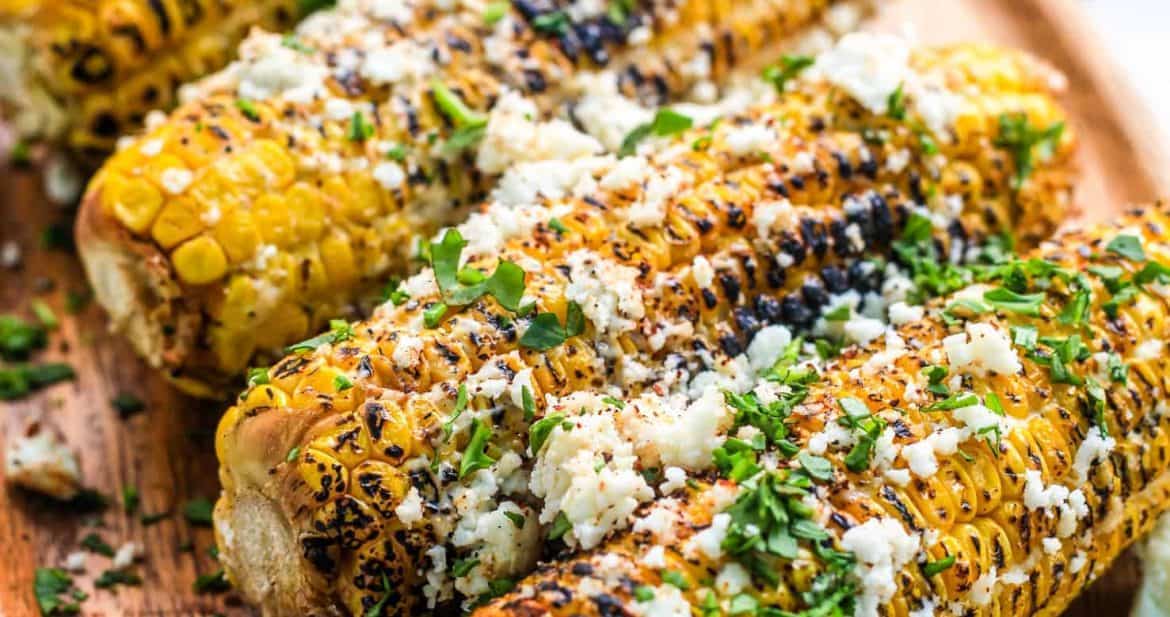 Elote Corn (Mexican Street Corn) | The Noshery