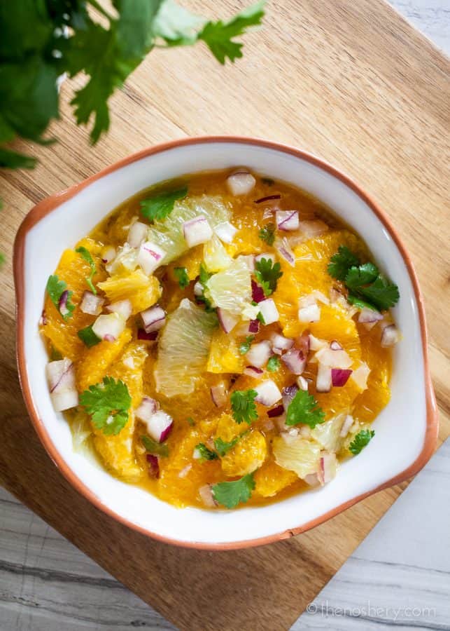 Orange Salsa | TheNoshery.com