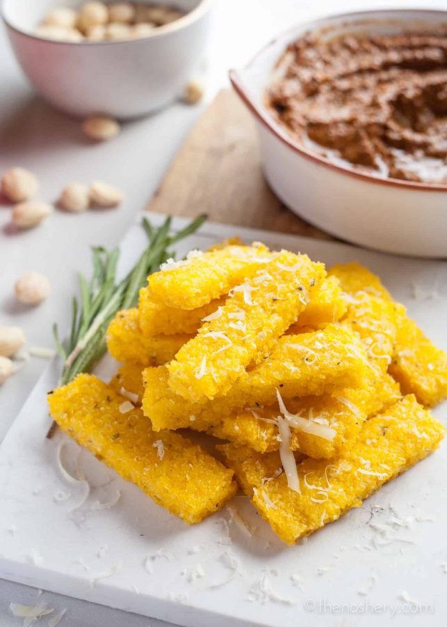 Oven Baked Polenta Fries | The Noshery