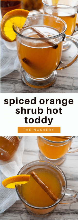 Spiced Orange Shrub Hot Toddy | The Noshery