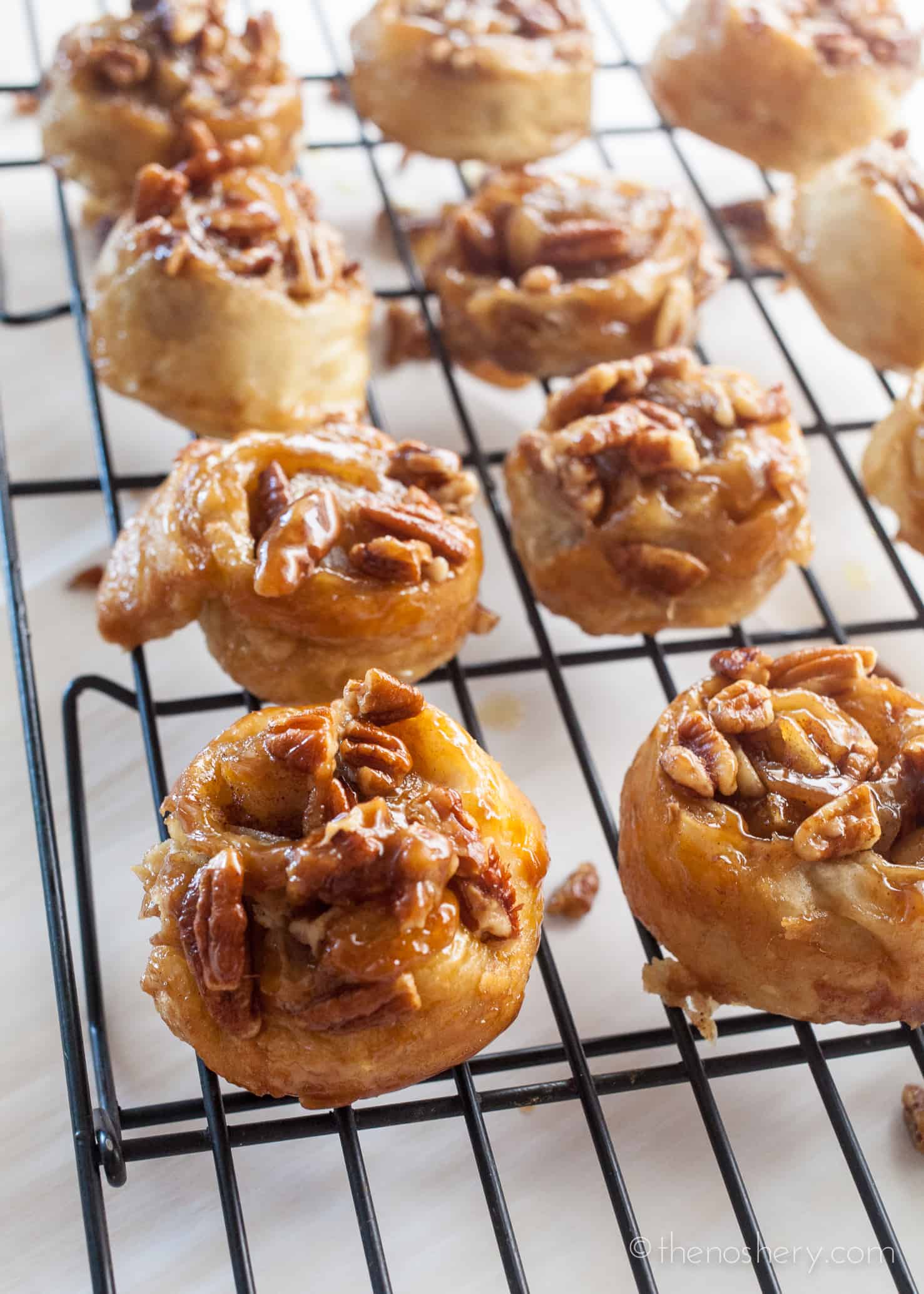 Easy Apple Sticky Buns - The Noshery