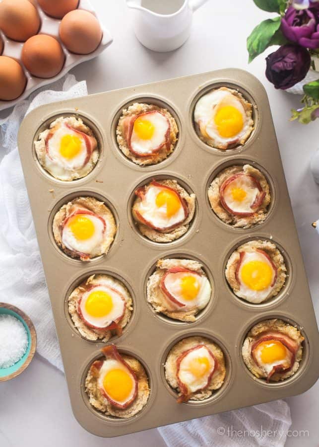 Bacon Egg Cups in Toast | The Noshery