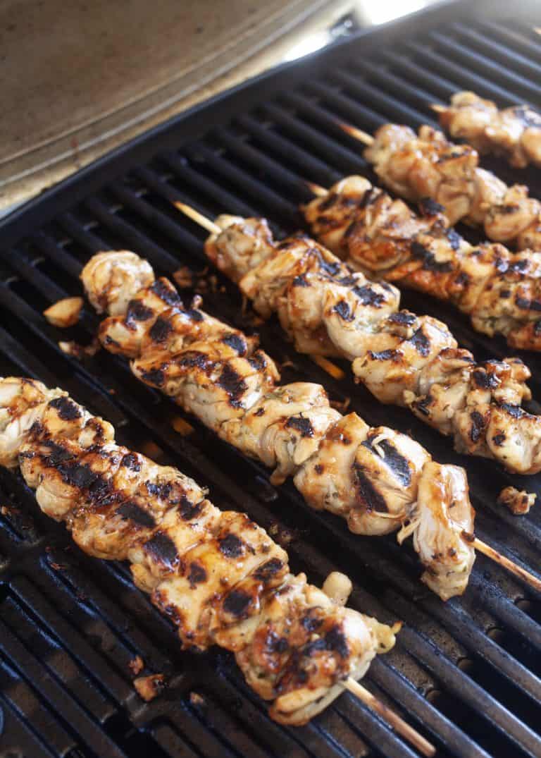 Pinchos De Pollo (Puerto Rican Chicken Skewers) - The Noshery