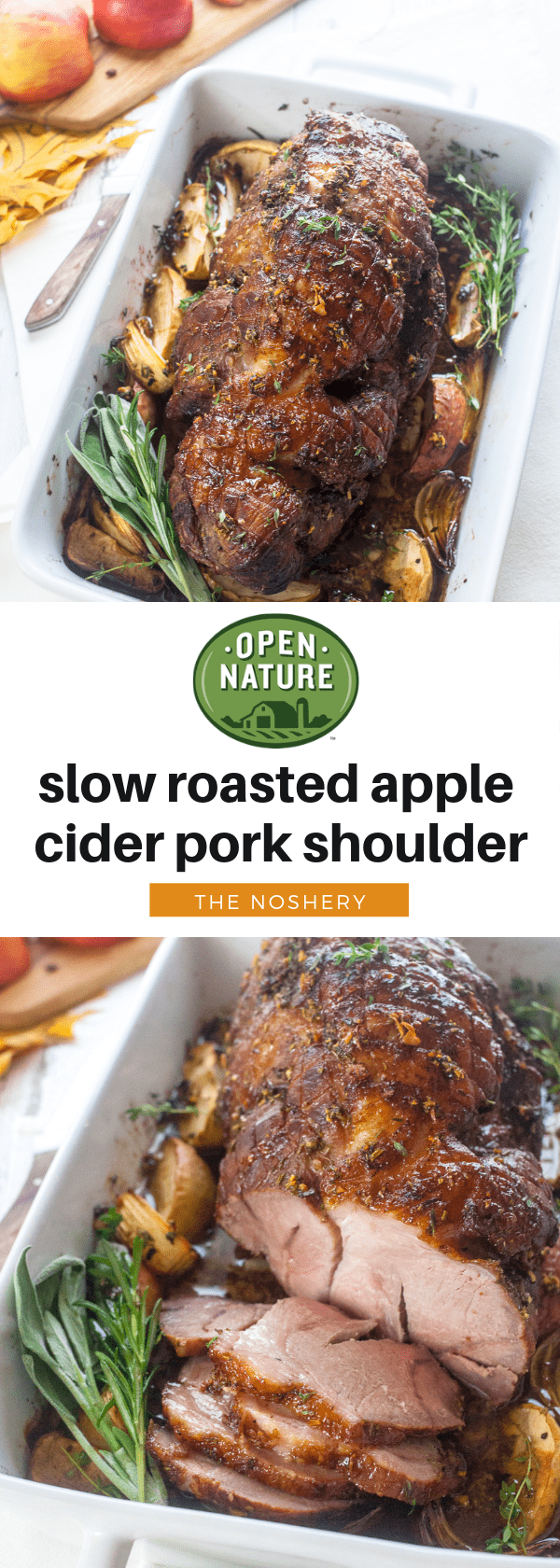 Slow Roasted Apple Cider Pork Shoulder The Noshery