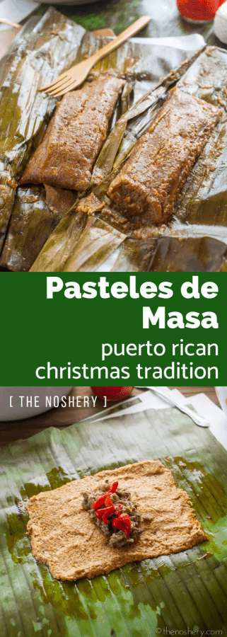 pasteles de masa con cerdo puerto rican taro root plantain pork pockets - Puerto Rico Christmas Traditions pasteles de masa con cerdo puerto rican taro root plantain pork pockets - Puerto Rico Christmas Traditions