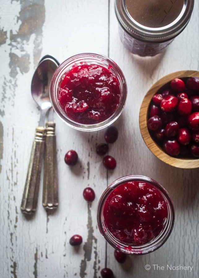 Homemade Spiced Cranberry Sauce | The Noshery