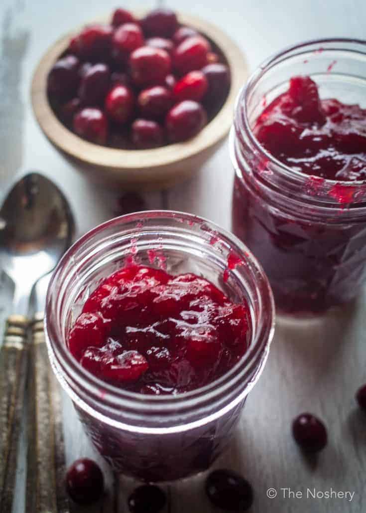 Homemade Spiced Cranberry Sauce