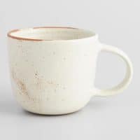 Natural Terracotta Speckled Potter's Mugs Set Of 4