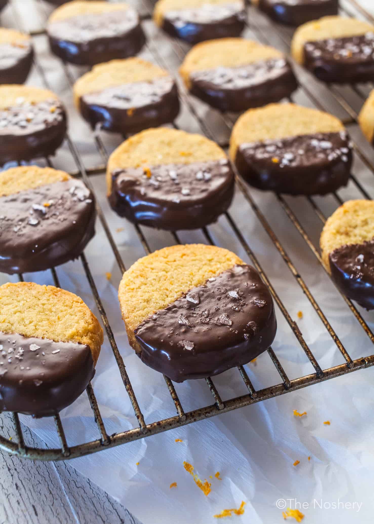 Orange and Dark Chocolate Olive Oil Cookies The Noshery