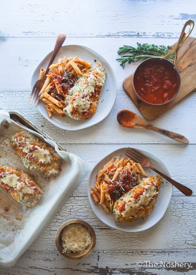 Oven Baked Chicken Parmesan | The Noshery