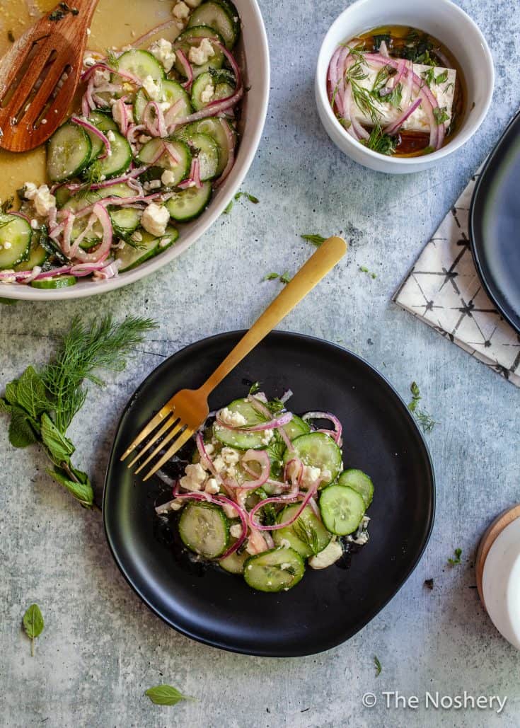 Cucumber Salad with Feta