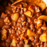 Habichuelas Guisadas (Puerto Rican Stewed Beans) | These Puerto Rican beans are a quick, easy, and comforting staple in a stew-like tomato sauce packed with flavor.
