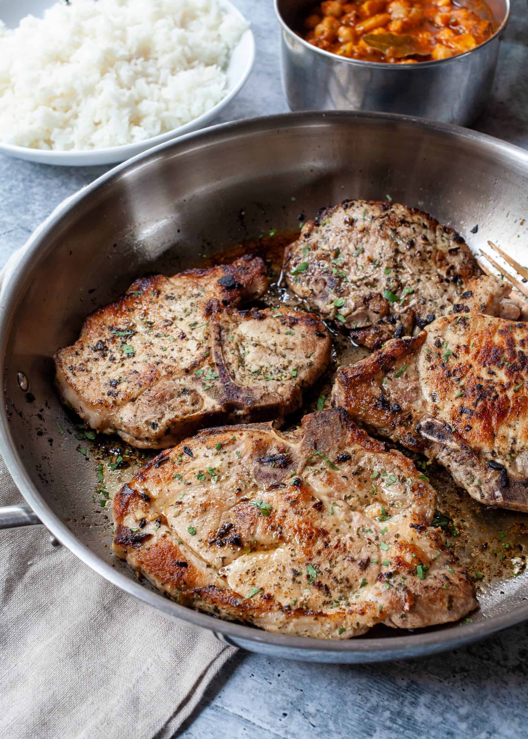 Chuleta Frita (Puerto Rican Fried Pork Chops) - The Noshery